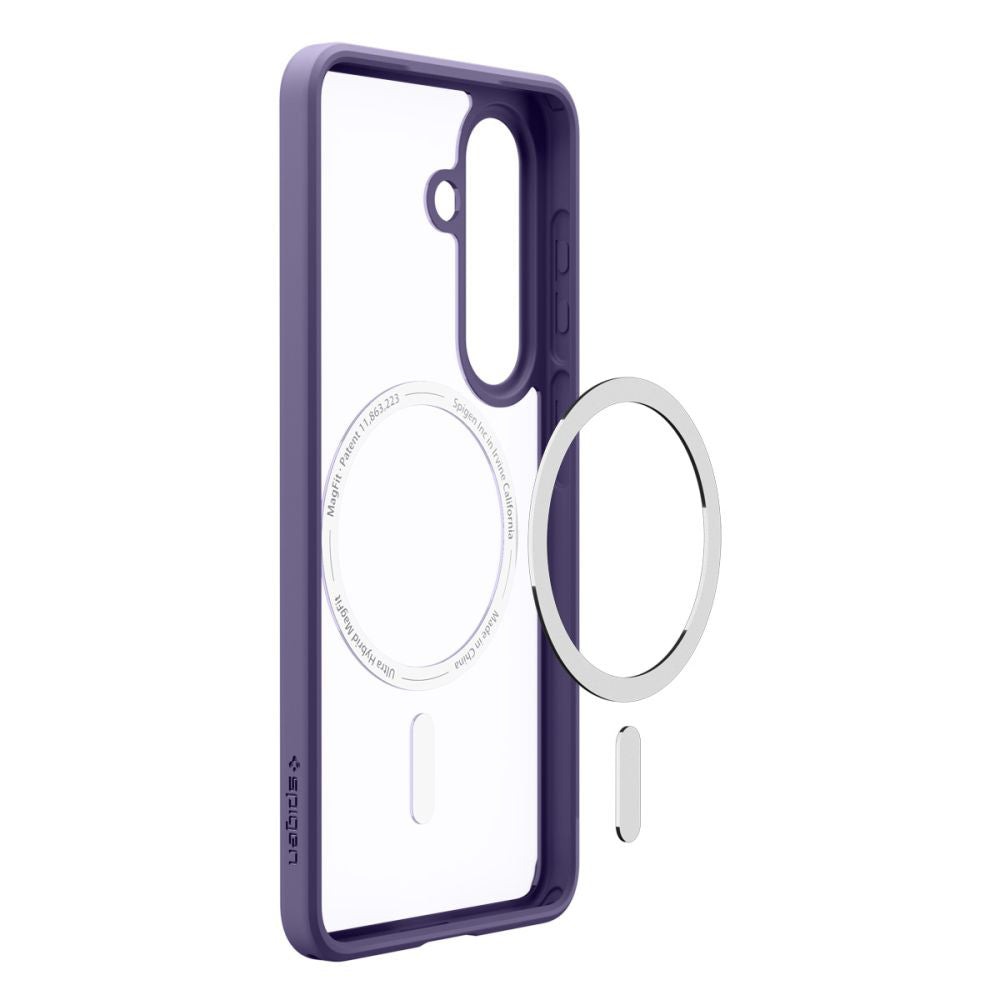 Etui MagSafe dla Samsung Galaxy S26 S942, Spigen, Ultra Hybrid, Ciemny Fiolet ACS11220
