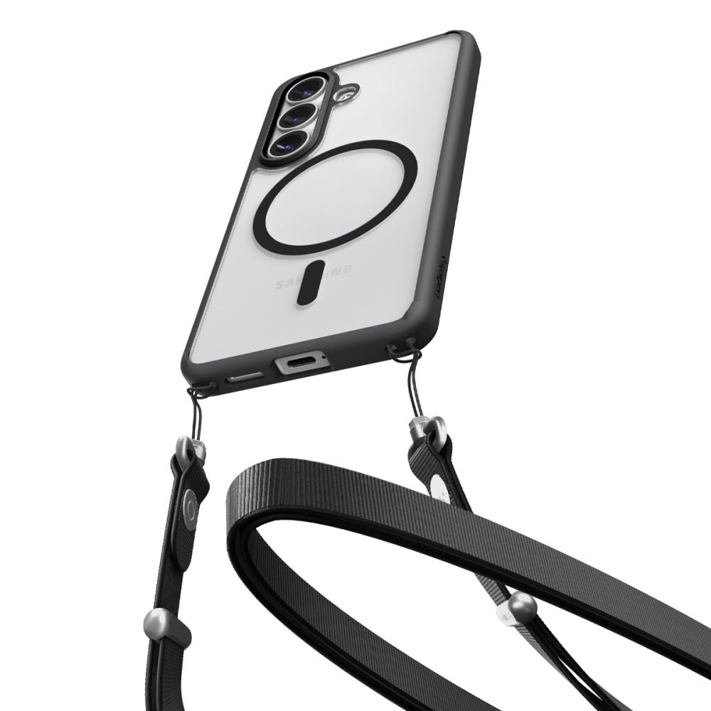 Etui MagSafe dla Samsung Galaxy S26 S942, Spigen, Ultra Hybrid, Matowe Czarne ACS10735