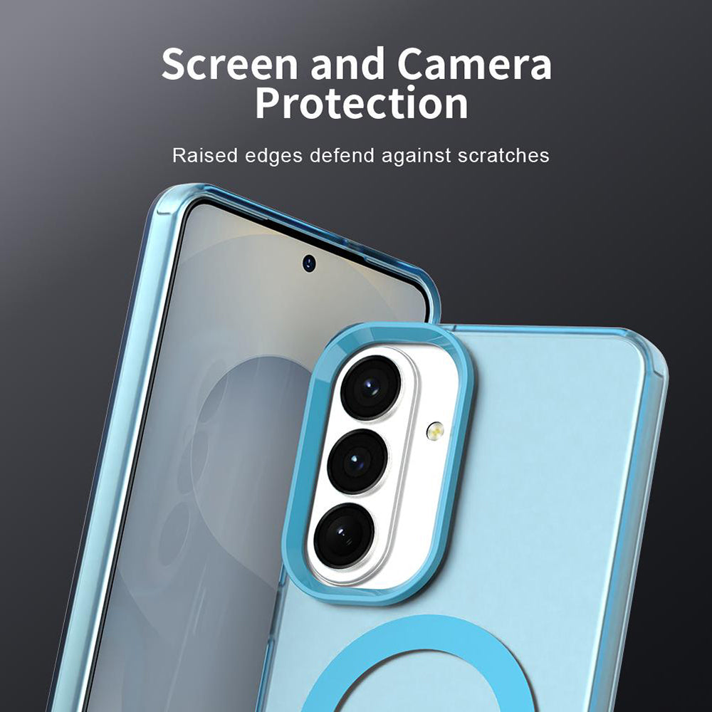 Etui MagSafe dla Samsung Galaxy S26 S942, Techsuit, CandyCase, Niebieskie