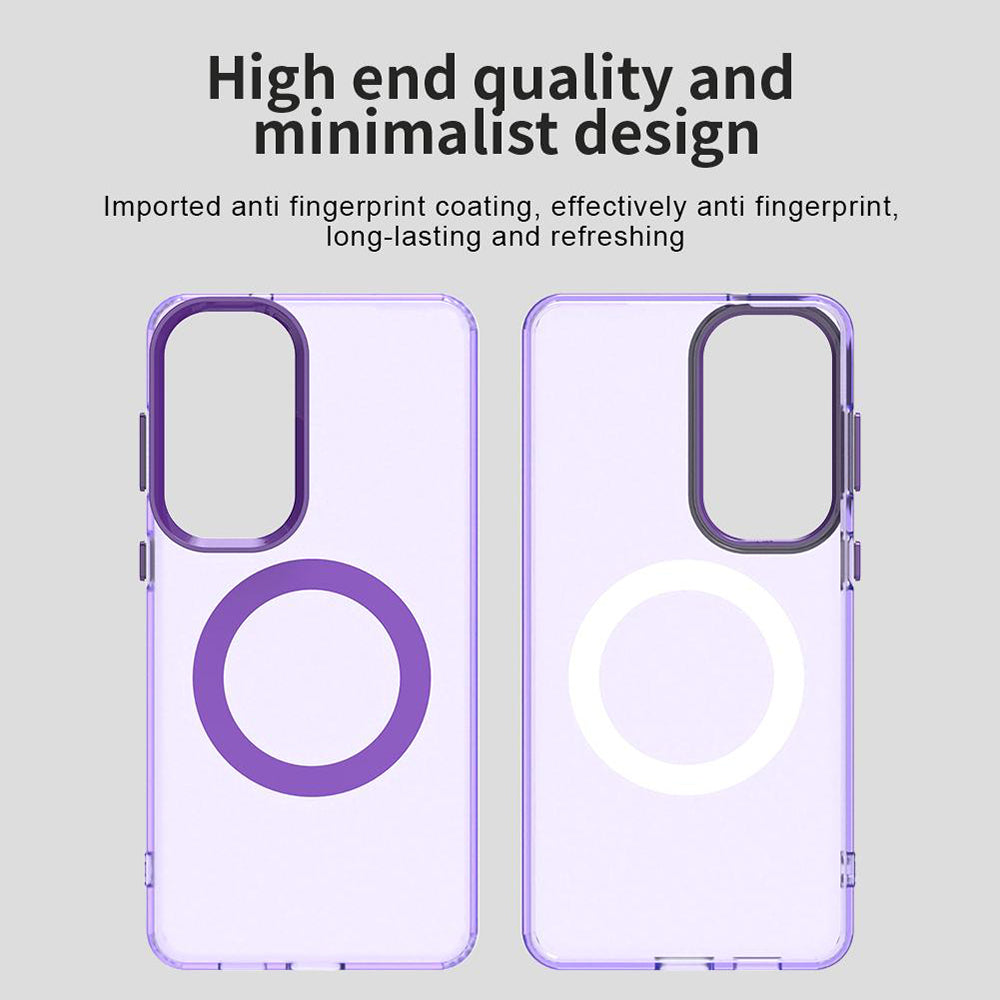 Etui MagSafe dla Samsung Galaxy S26 S942, Techsuit, CandyCase, Fioletowy
