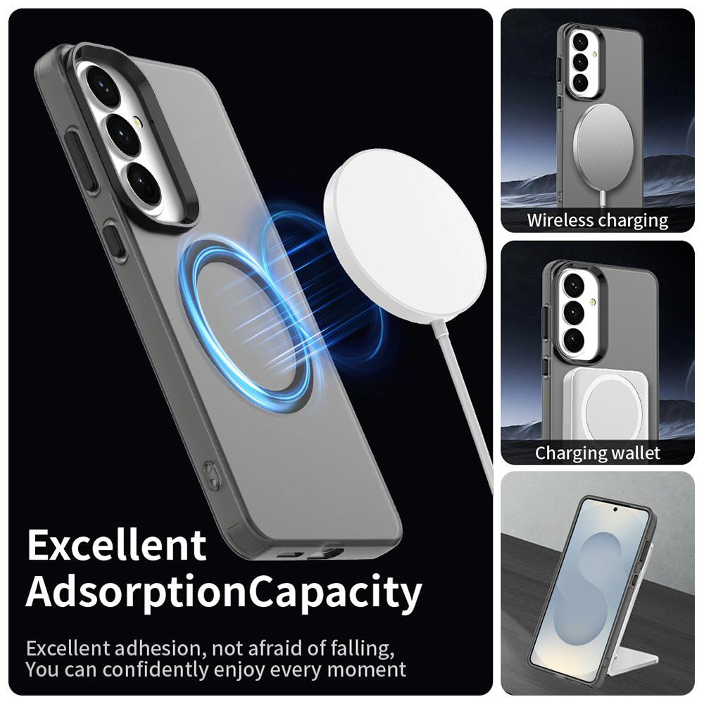 Etui MagSafe dla Samsung Galaxy S26 S942, Techsuit, CandyCase, Czarne