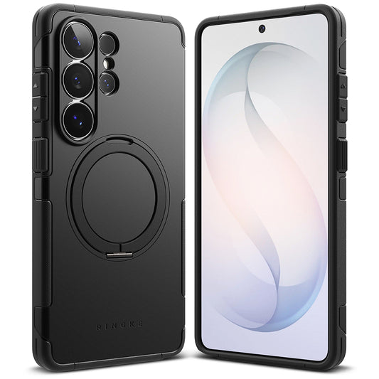 Etui MagSafe dla Samsung Galaxy S26 Ultra, Ringke, Alles, Czarne