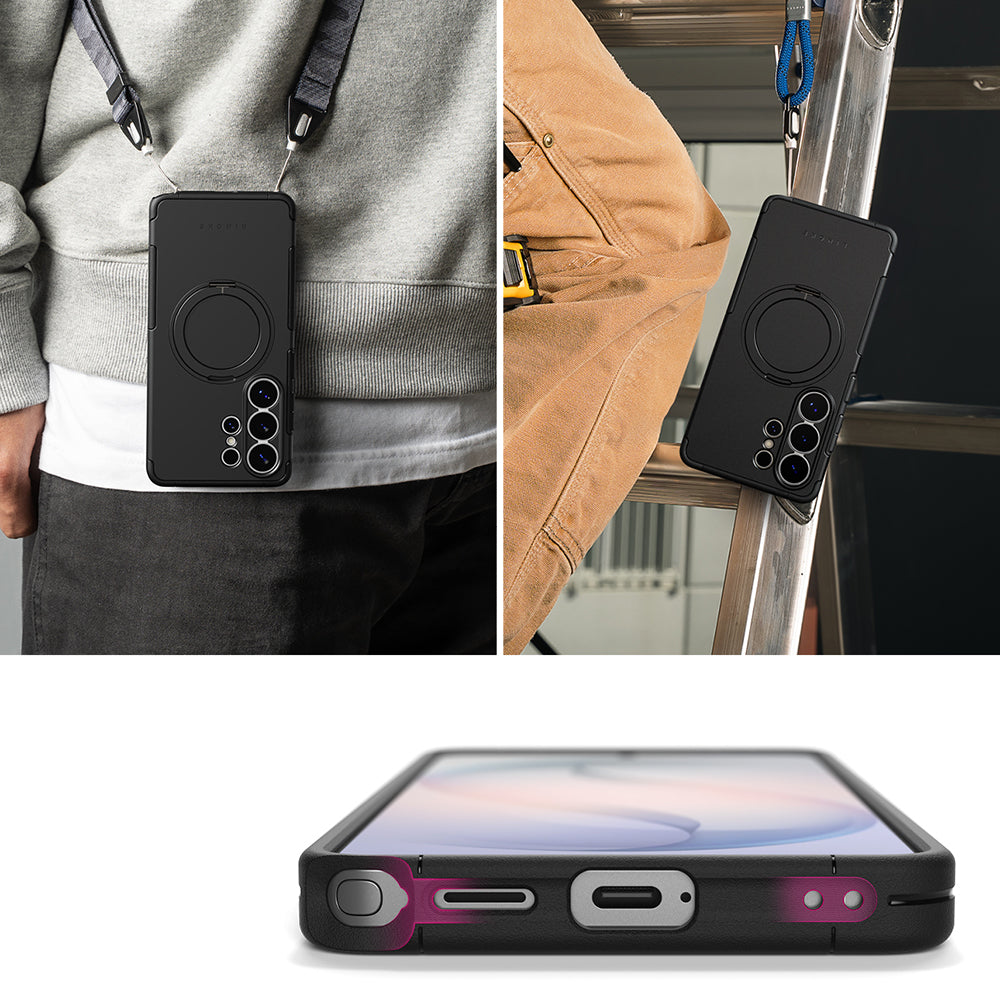 Etui MagSafe dla Samsung Galaxy S26 Ultra S948, Ringke, Alles, Czarne