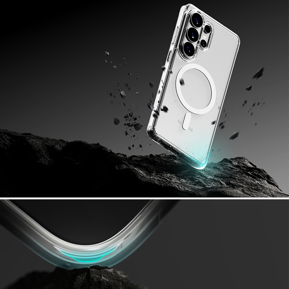 MagSafe Case for Samsung Galaxy S26 Ultra S948, Ringke, Fusion, Transparent