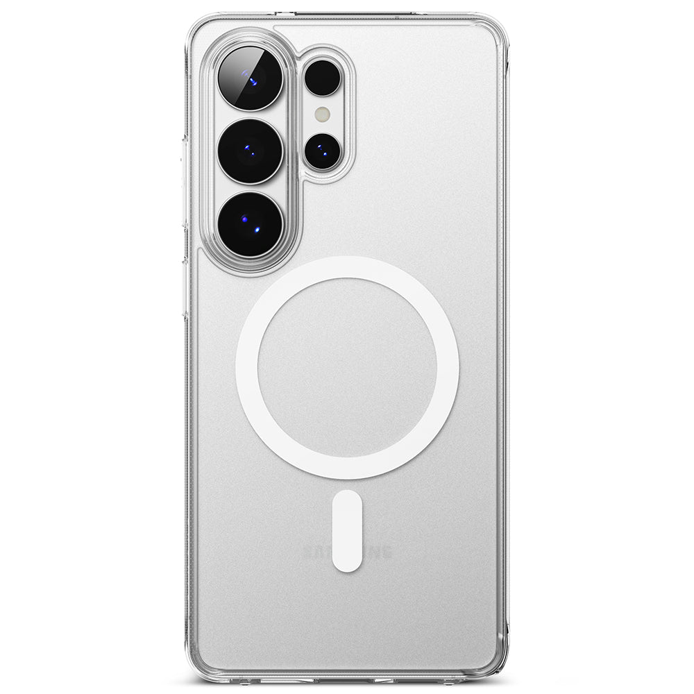 Etui MagSafe dla Samsung Galaxy S26 Ultra, Ringke, Fusion, Matowe Przezroczyste