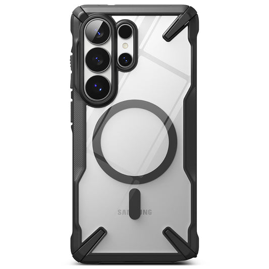 Etui MagSafe dla Samsung Galaxy S26 Ultra, Ringke, Fusion X, Czarne