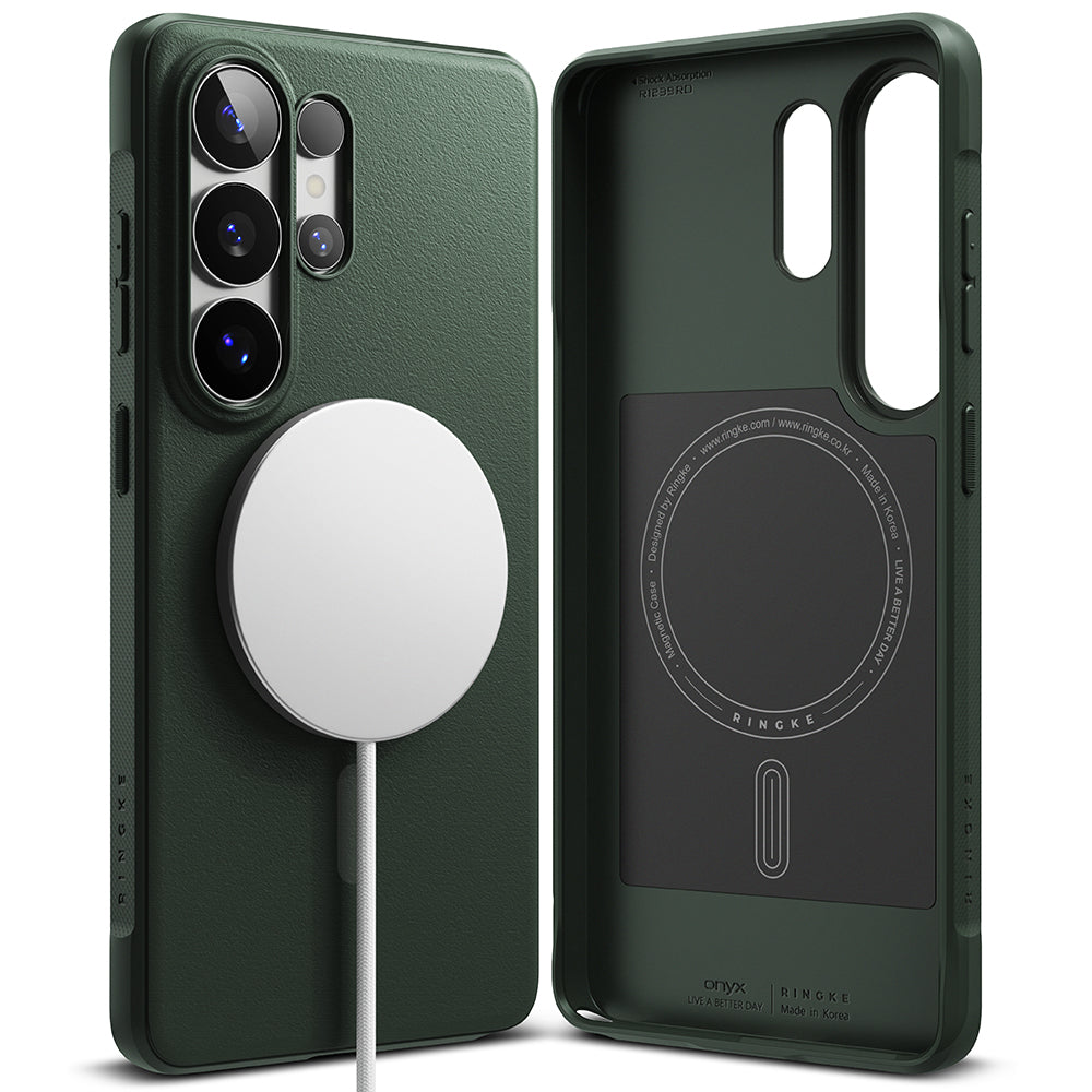 MagSafe Case for Samsung Galaxy S26 Ultra S948, Ringke, Onyx, Dark Green