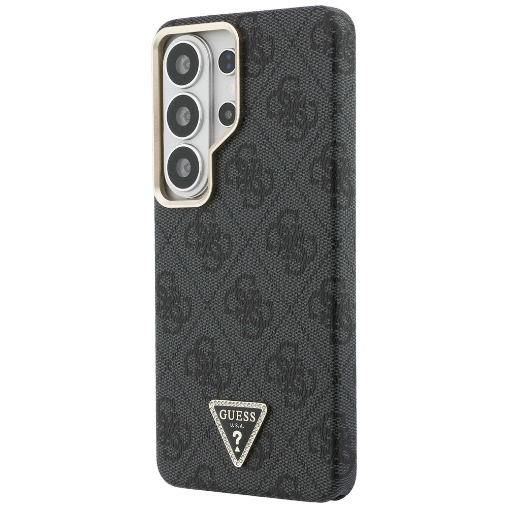 Etui MagSafe dla Samsung Galaxy S26 Ultra S948, Guess, 4G Triangle Logo, Czarne