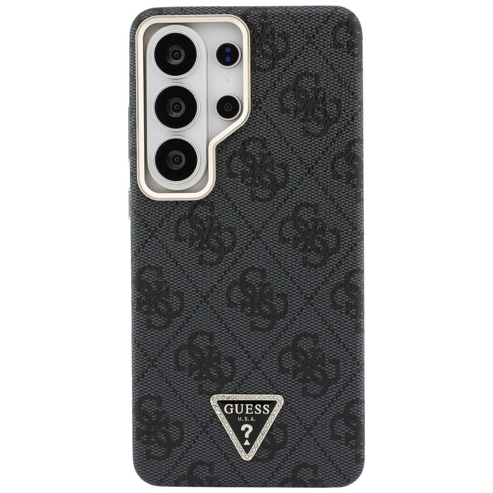Etui MagSafe dla Samsung Galaxy S26 Ultra S948, Guess, 4G Triangle Logo, Czarne