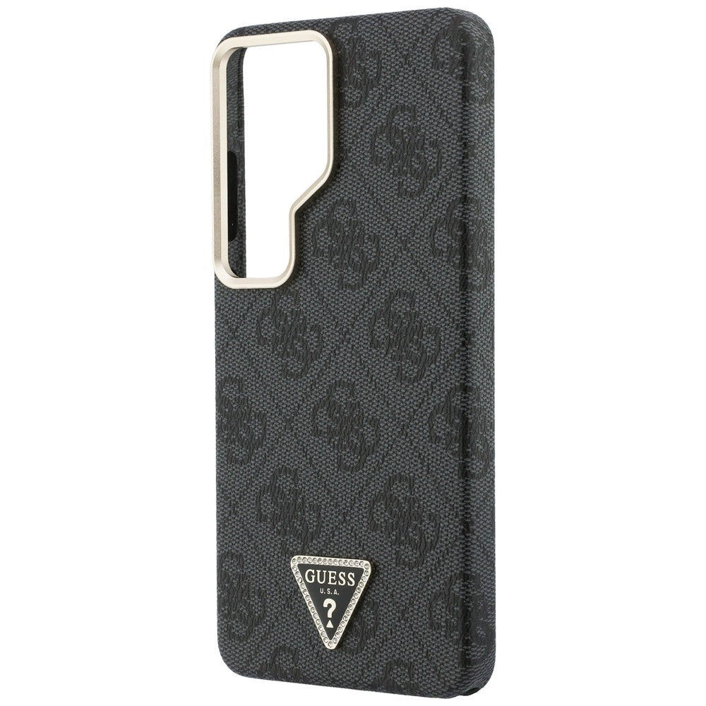 Etui MagSafe dla Samsung Galaxy S26 Ultra S948, Guess, 4G Triangle Logo, Czarne