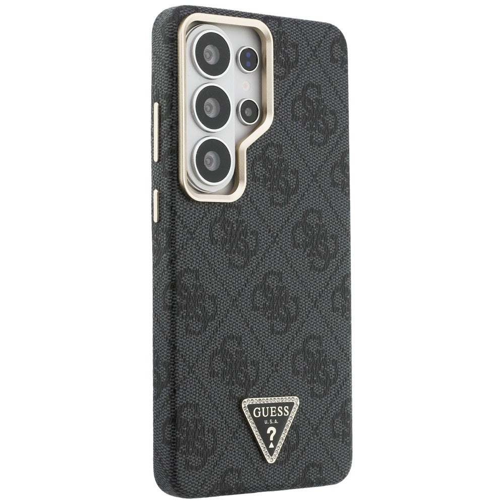 Etui MagSafe dla Samsung Galaxy S26 Ultra S948, Guess, 4G Triangle Logo, Czarne