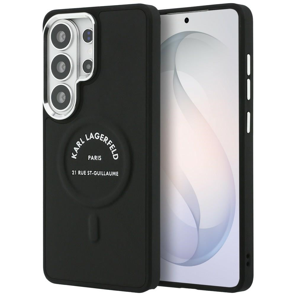 Etui MagSafe dla Samsung Galaxy S26 Ultra S948, Karl Lagerfeld, Karl RSG Logo, Czarne