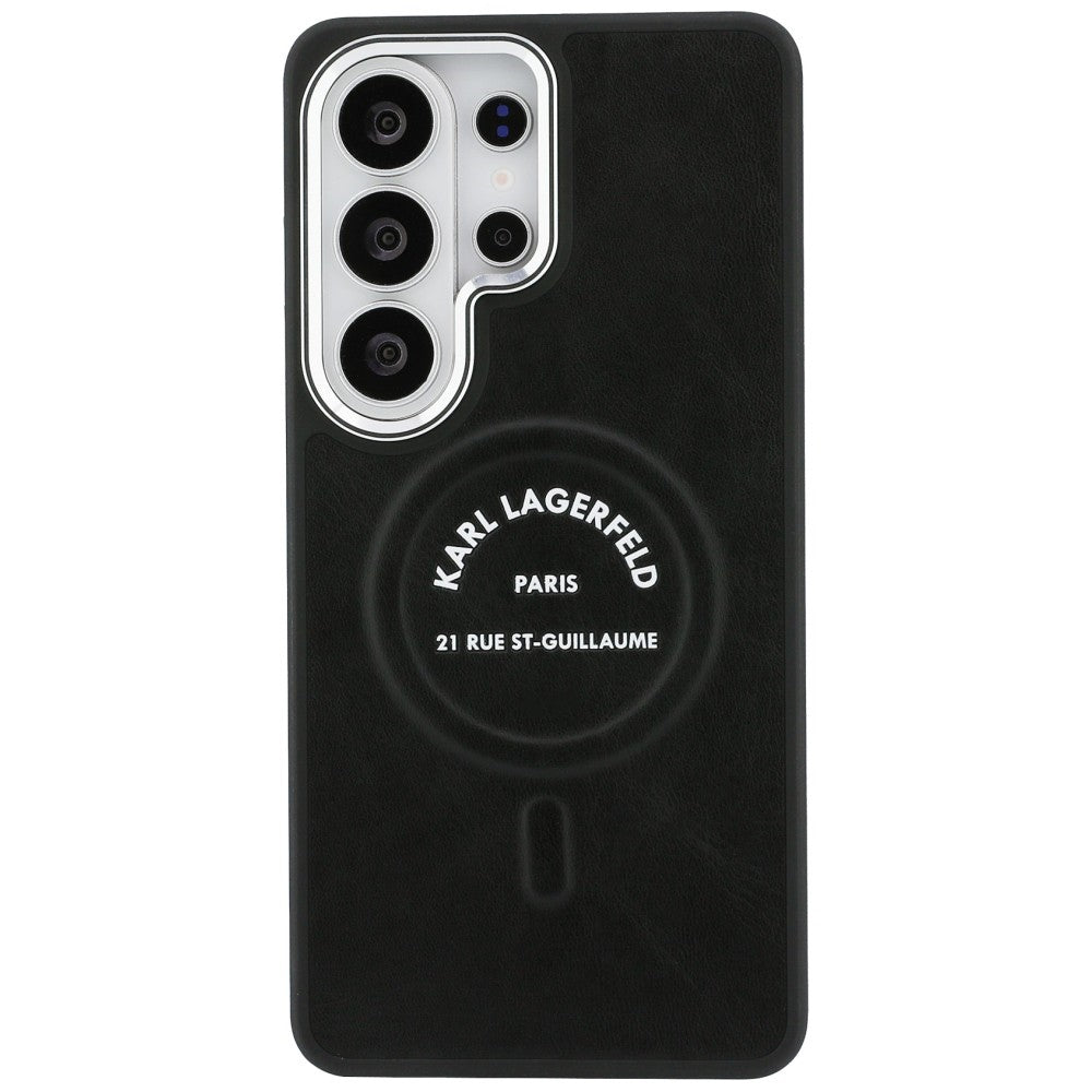 Etui MagSafe dla Samsung Galaxy S26 Ultra S948, Karl Lagerfeld, Karl RSG Logo, Czarne
