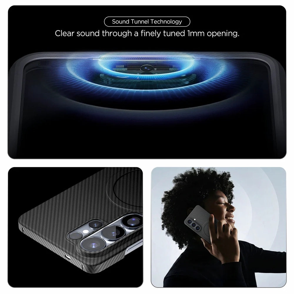 MagSafe Case for Samsung Galaxy S26 Ultra S948, Spigen, Air Skin, Black ACS11029