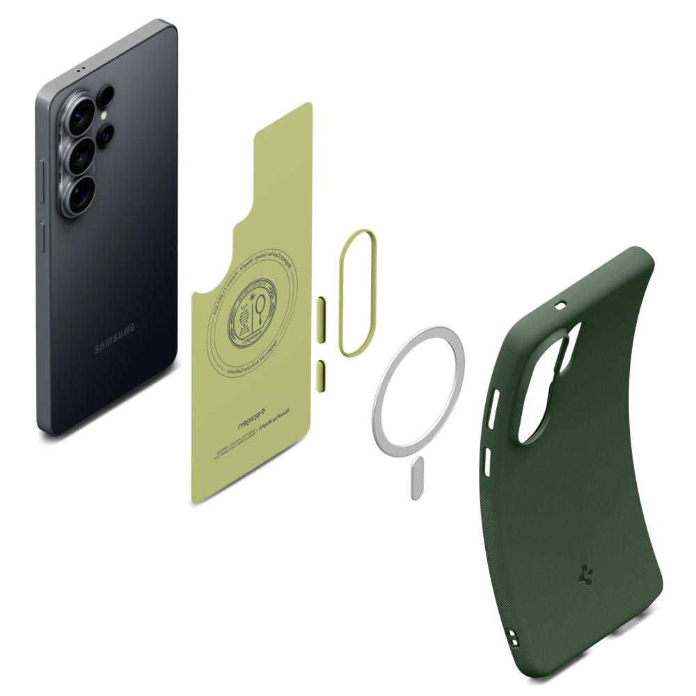 Etui MagSafe dla Samsung Galaxy S26 Ultra S948, Spigen, Caseology Nano Pop, Zielony ACS11039