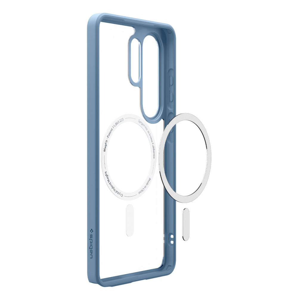 Etui MagSafe dla Samsung Galaxy S26 Ultra S948, Spigen, Ultra Hybrid, Bleu ACS11207