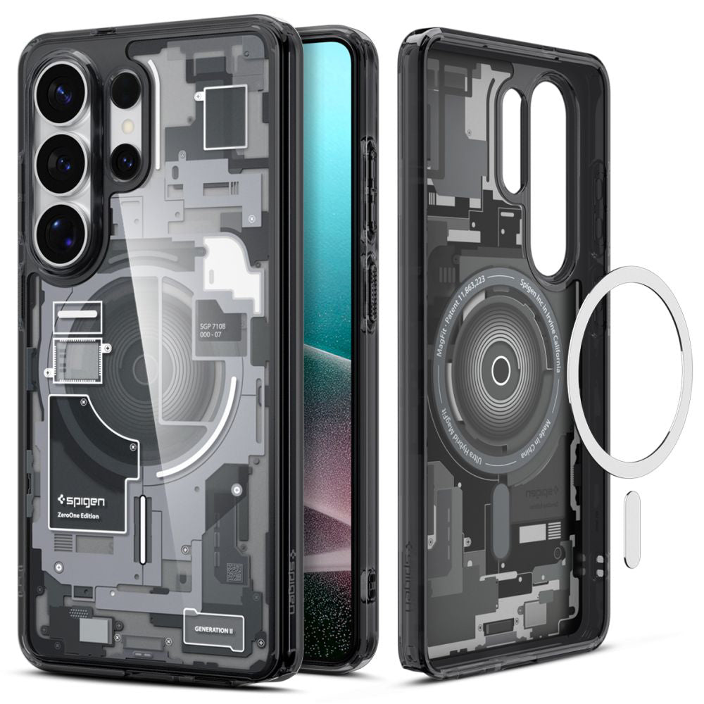 Etui MagSafe dla Samsung Galaxy S26 Ultra S948, Spigen, Ultra Hybrid Zero One, Czarne ACS10682