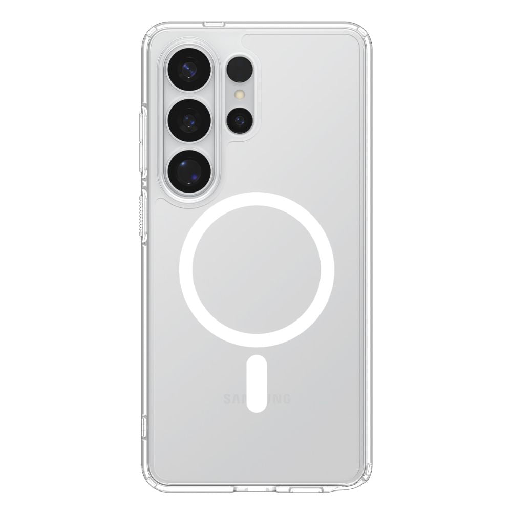 Etui MagSafe dla Samsung Galaxy S26 Ultra S948, Spigen, Ultra Hybrid, Przezroczyste Białe ACS10679