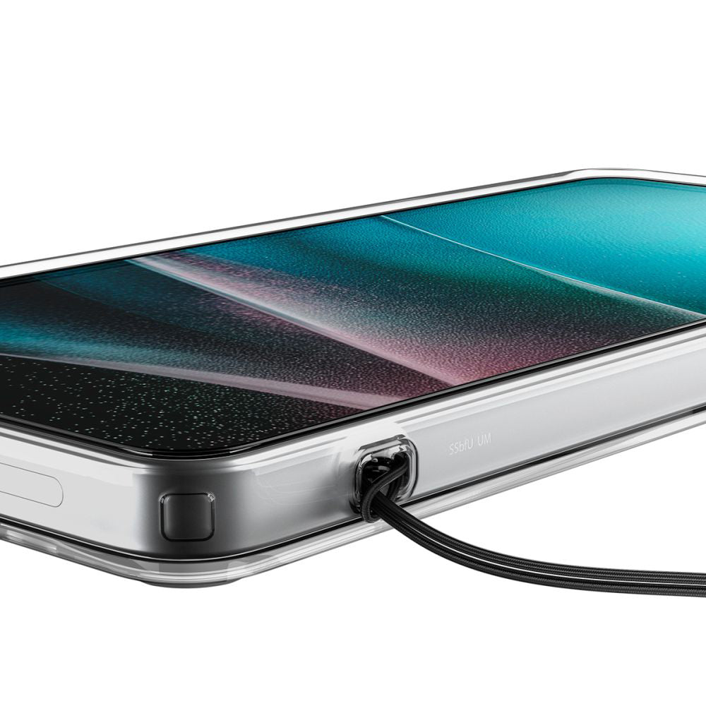 Etui MagSafe dla Samsung Galaxy S26 Ultra S948, Spigen, Ultra Hybrid, Przezroczyste Białe ACS10679