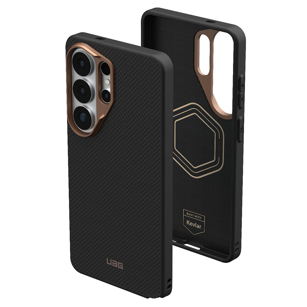 Etui MagSafe do Samsung Galaxy S26 Ultra S948, Urban Armor Gear, Fibr Armr, Czarny Brąz
