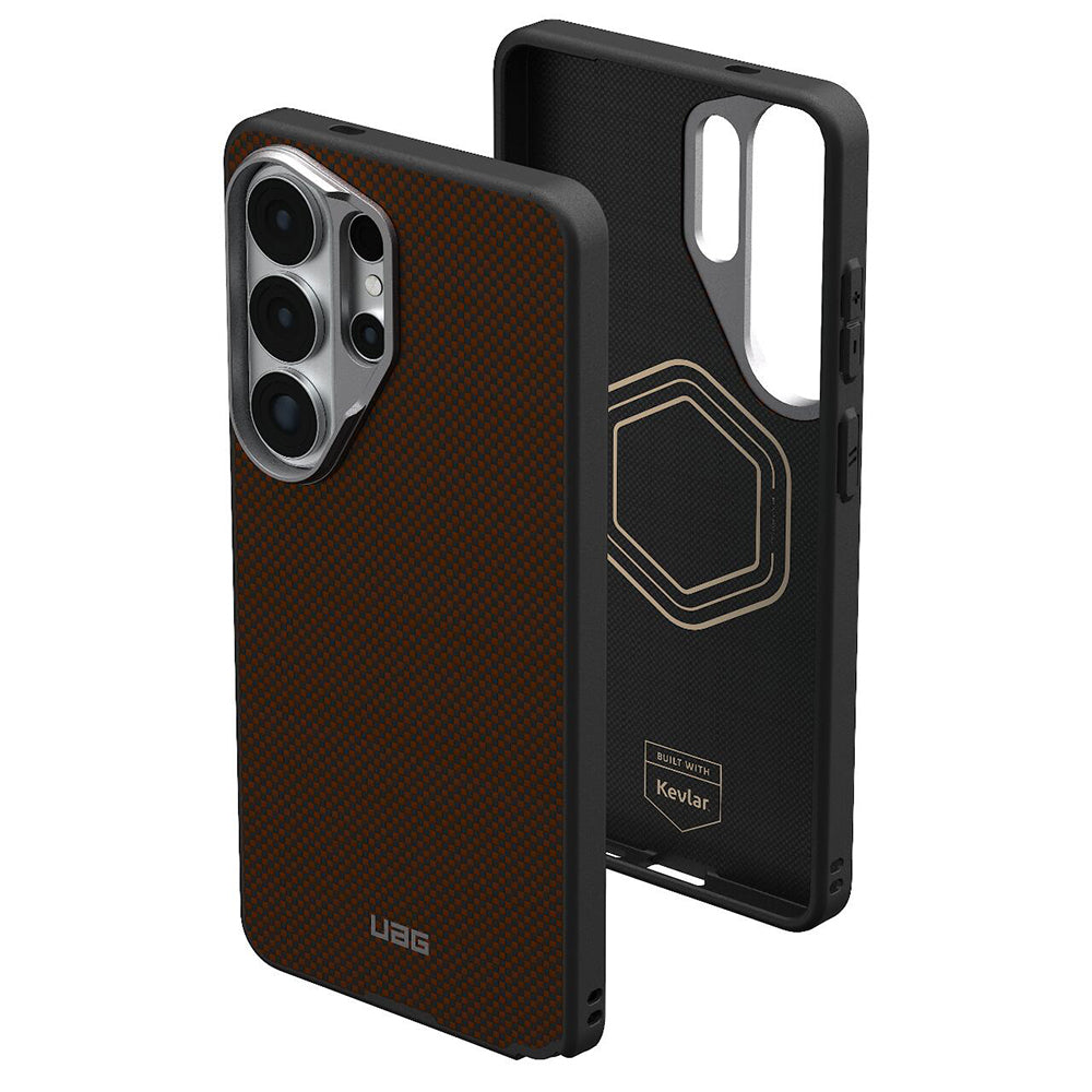 Etui MagSafe do Samsung Galaxy S26 Ultra S948, Urban Armor Gear, Fibr Armr, Pomarańczowo-Czarne