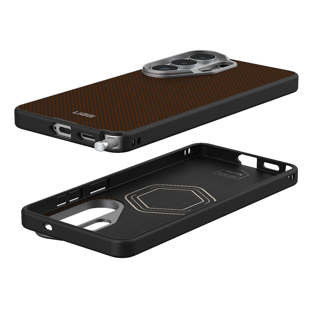 Etui MagSafe do Samsung Galaxy S26 Ultra S948, Urban Armor Gear, Fibr Armr, Pomarańczowo-Czarne
