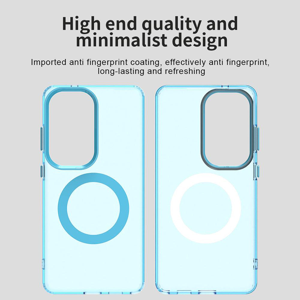 Etui MagSafe dla Samsung Galaxy S26 Ultra S948, Techsuit, CandyCase, Niebieskie