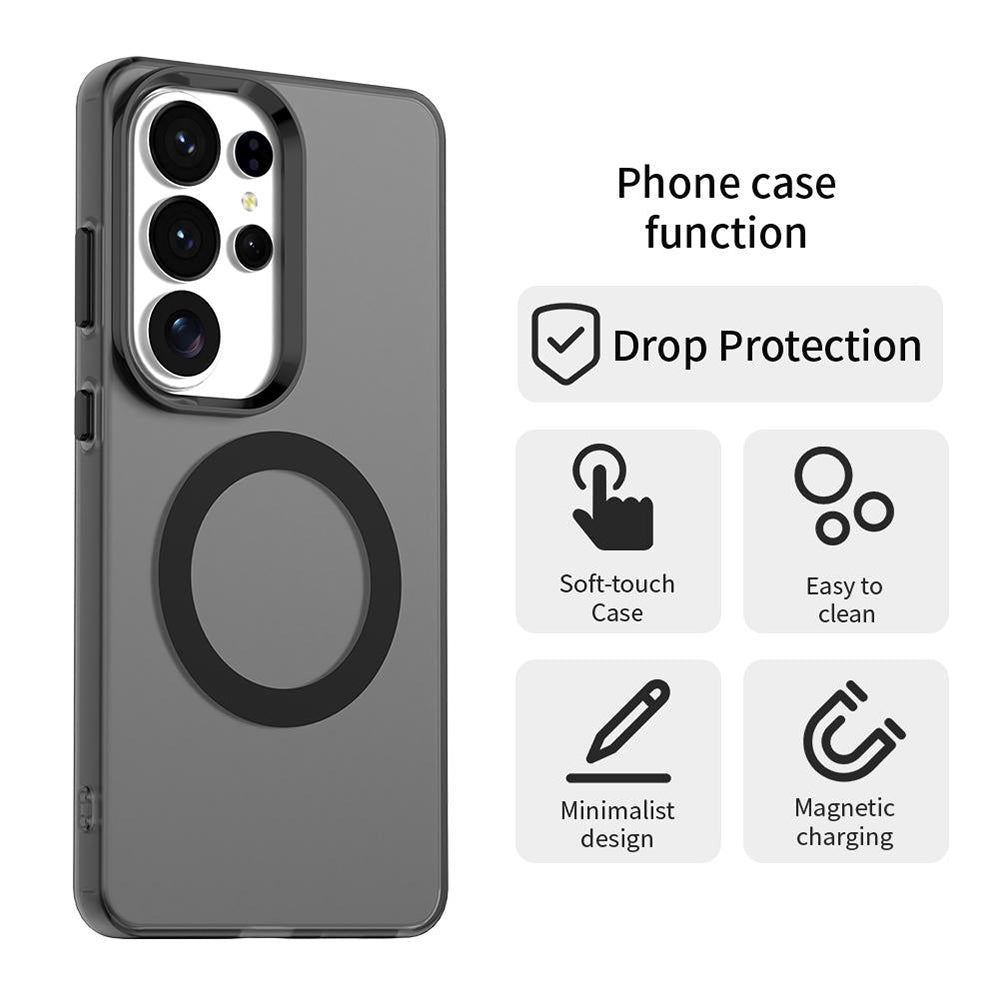 Etui MagSafe dla Samsung Galaxy S26 Ultra S948, Techsuit, CandyCase, Czarne