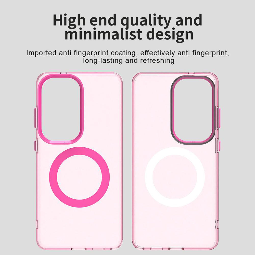 Etui MagSafe dla Samsung Galaxy S26 Ultra S948, Techsuit, CandyCase, Różowy