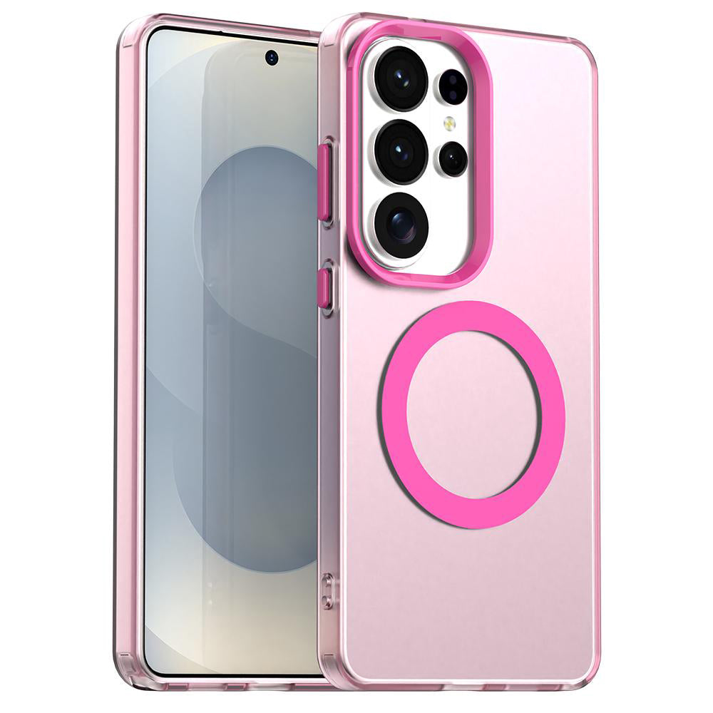 Etui MagSafe dla Samsung Galaxy S26 Ultra S948, Techsuit, CandyCase, Różowy