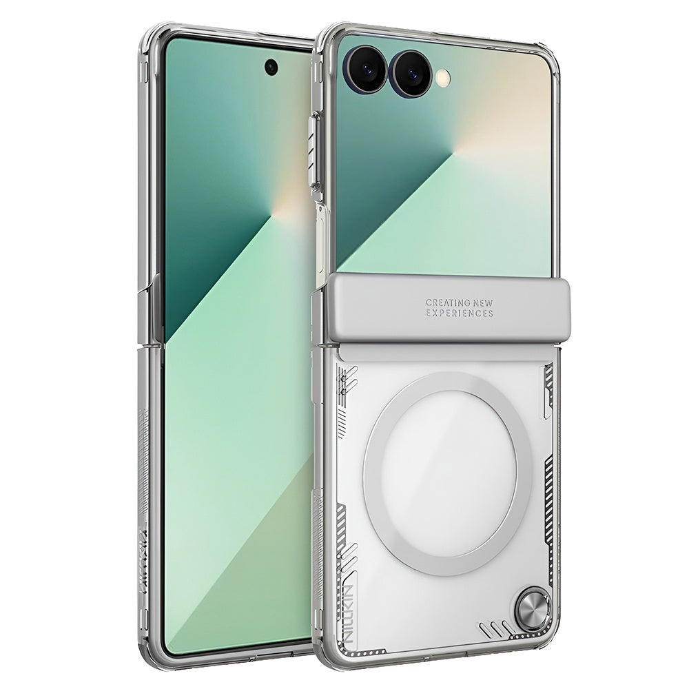 Etui MagSafe do Samsung Galaxy Z Flip7 F766, Nillkin, Iceblade, Szary