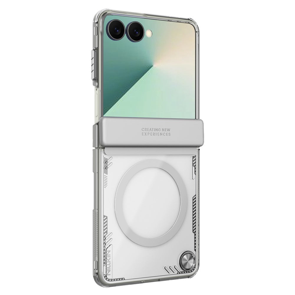 Etui MagSafe do Samsung Galaxy Z Flip7 F766, Nillkin, Iceblade, Szary