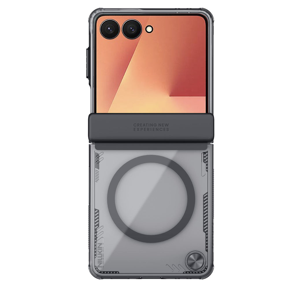 Etui MagSafe do Samsung Galaxy Z Flip7 F766, Nillkin, Iceblade, czarne
