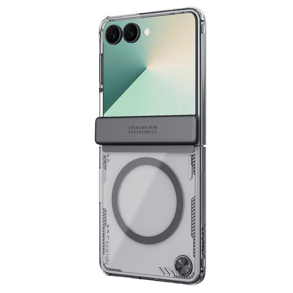 Etui MagSafe do Samsung Galaxy Z Flip7 F766, Nillkin, Iceblade, czarne