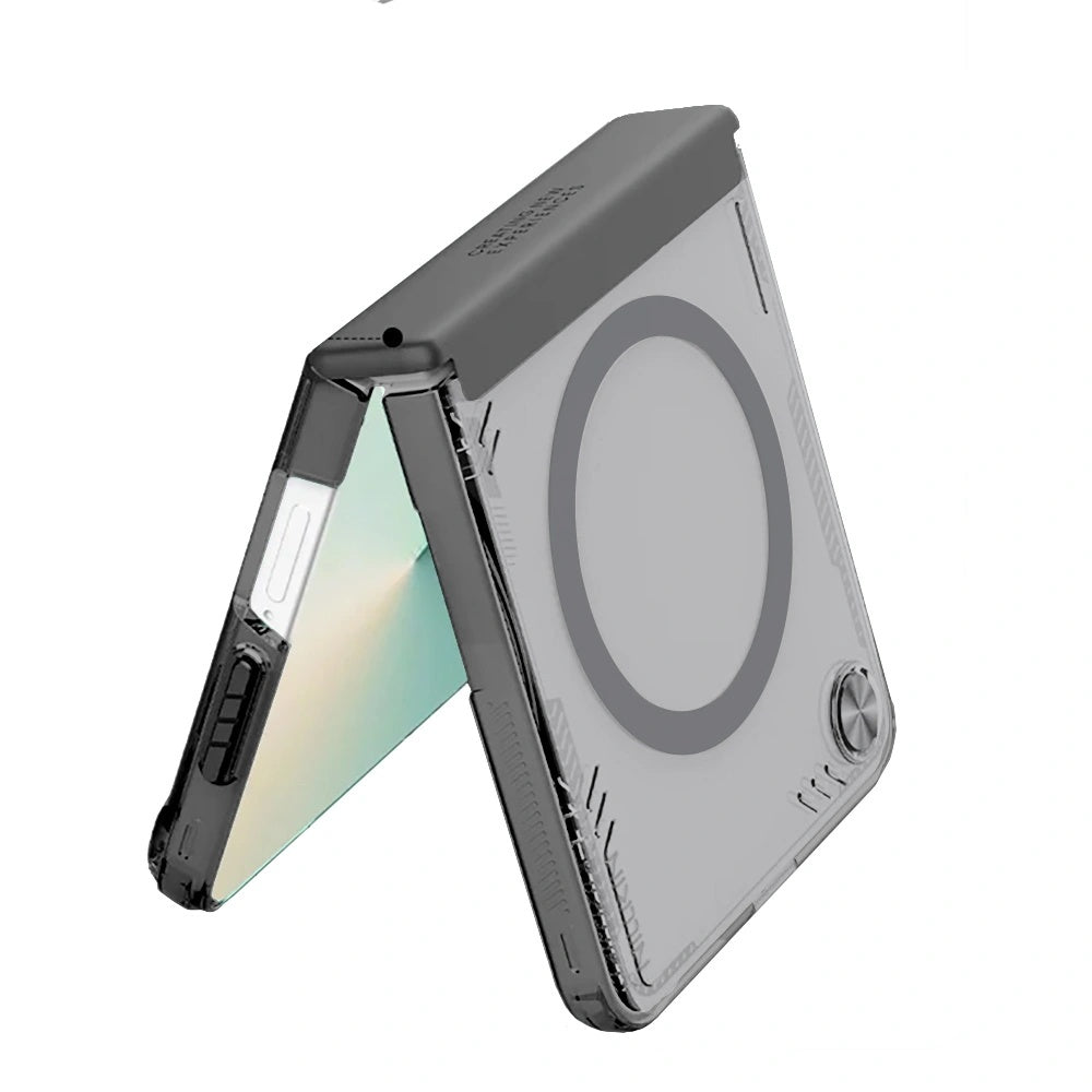 Etui MagSafe do Samsung Galaxy Z Flip7 F766, Nillkin, Iceblade, czarne