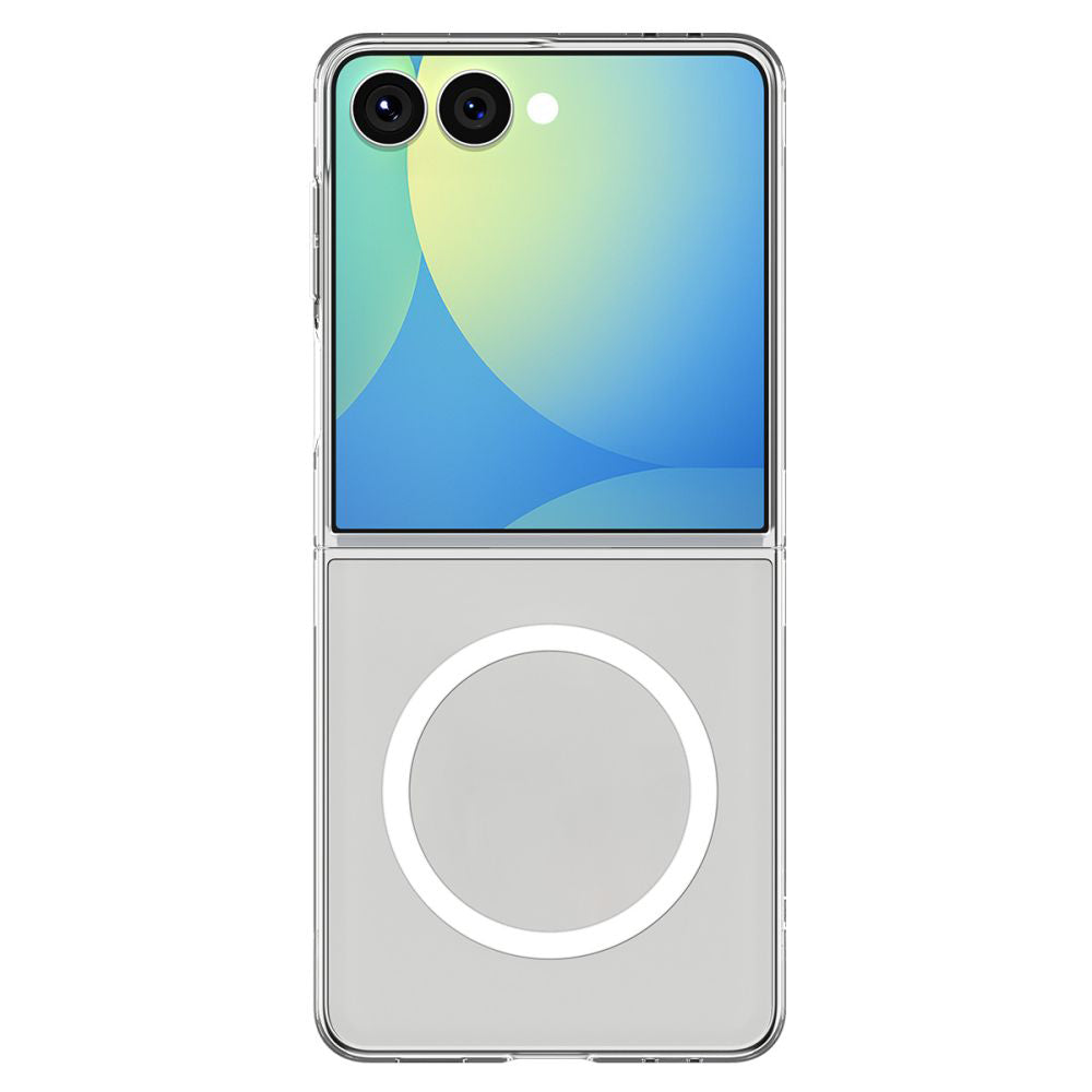 Etui MagSafe do Samsung Galaxy Z Flip7 F766, Spigen, Air Skin, Przezroczyste ACS09556
