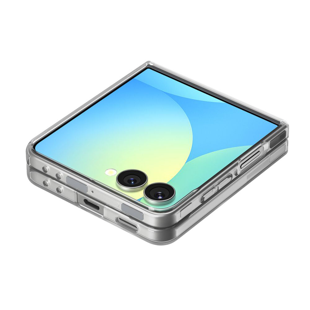 Etui MagSafe do Samsung Galaxy Z Flip7 F766, Spigen, Air Skin, Przezroczyste ACS09556