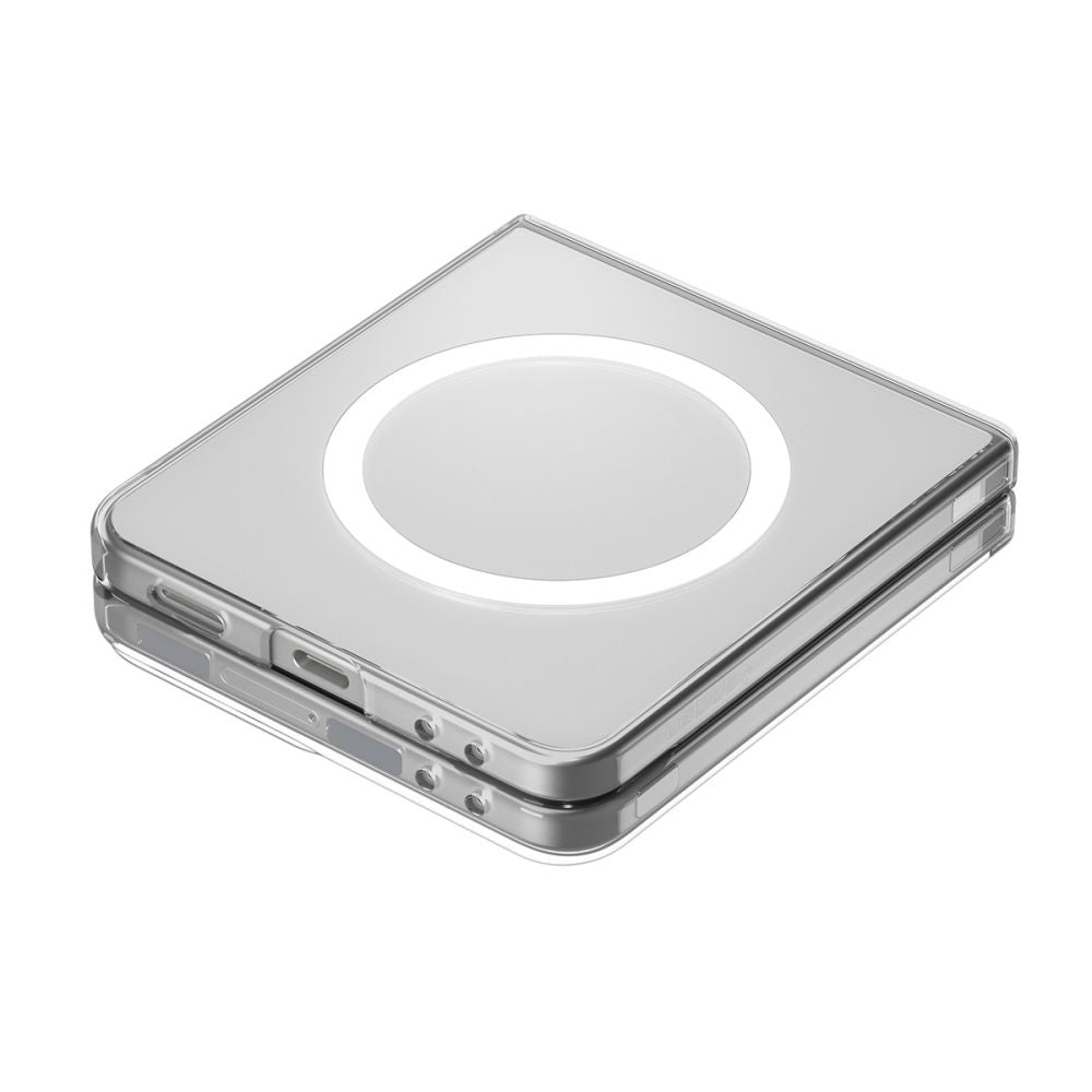 Etui MagSafe do Samsung Galaxy Z Flip7 F766, Spigen, Air Skin, Przezroczyste ACS09556
