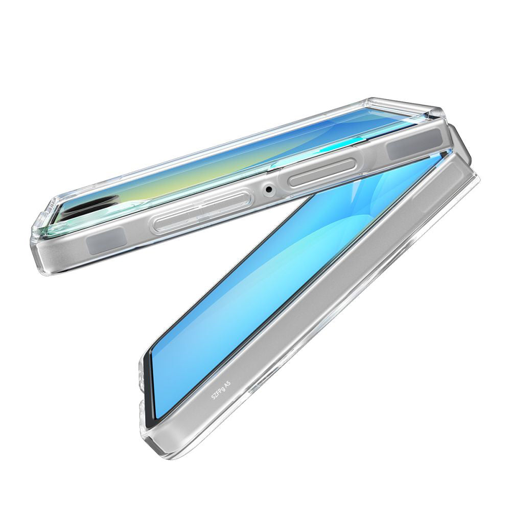 Etui MagSafe do Samsung Galaxy Z Flip7 F766, Spigen, Air Skin, Przezroczyste ACS09556