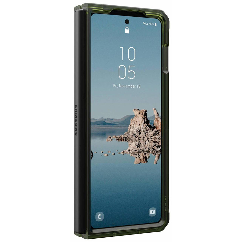 Etui MagSafe do Samsung Galaxy Z Fold5 F946, Urban Armor Gear, Plyo Pro, Zielono-Szary