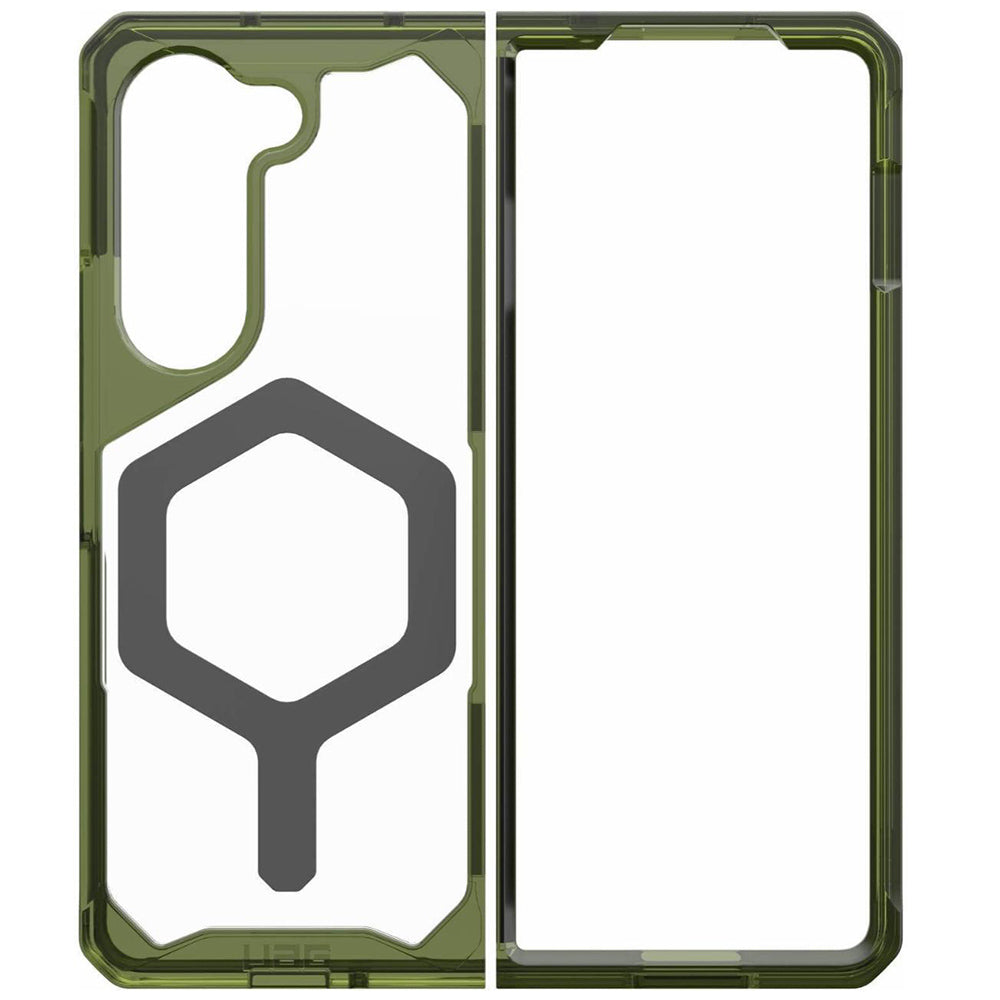Etui MagSafe do Samsung Galaxy Z Fold5 F946, Urban Armor Gear, Plyo Pro, Zielono-Szary