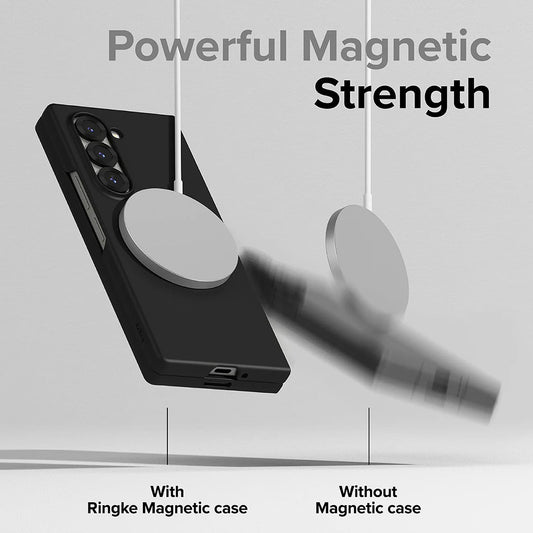 Etui MagSafe dla Samsung Galaxy Z Fold6 F956, Ringke, Slim, Czarne