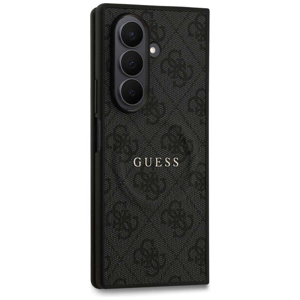 Etui MagSafe dla Samsung Galaxy Z Fold7 F966, Guess, 4G Classic, Czarne