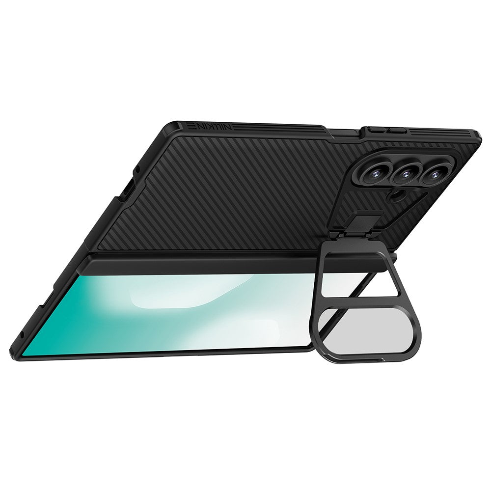 MagSafe Case for Samsung Galaxy Z Fold7 F966, Nillkin, CamShield Pro with Transparent Lens Cover, Black