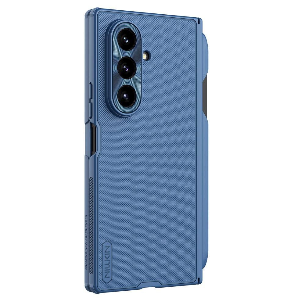 MagSafe Case for Samsung Galaxy Z Fold7 F966, Nillkin, Super Frosted Shield with Pen Holder, Blue