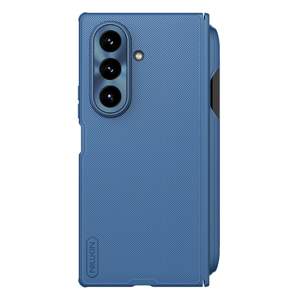 MagSafe Case for Samsung Galaxy Z Fold7 F966, Nillkin, Super Frosted Shield with Pen Holder, Blue