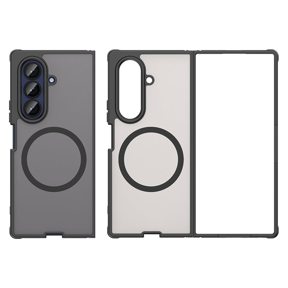 Etui MagSafe do Samsung Galaxy Z Fold7 F966, Techsuit, HaloFrost II, czarne