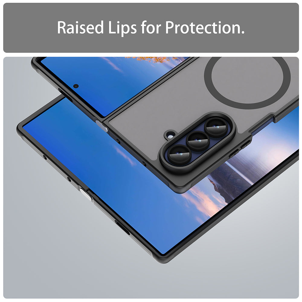 Etui MagSafe do Samsung Galaxy Z Fold7 F966, Techsuit, HaloFrost II, czarne