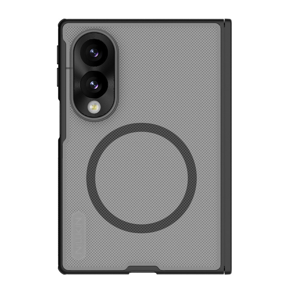 Etui MagSafe do Samsung Galaxy Z Fold8 F971, Nillkin, Super Frosted Shield, Czarna Przezroczysta