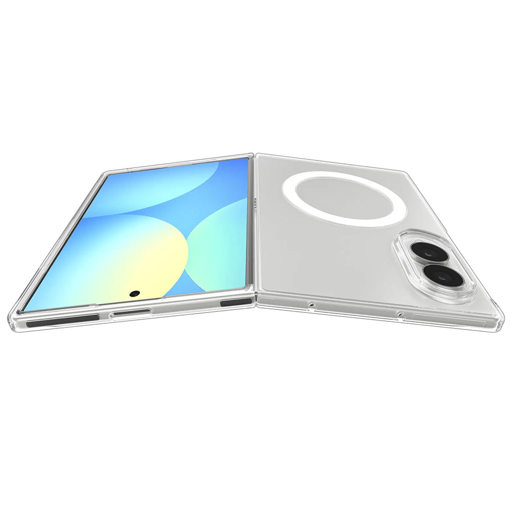 Etui MagSafe do Samsung Galaxy Z Fold8 F971, Spigen, Air Skin, Przezroczyste Białe ACS11952